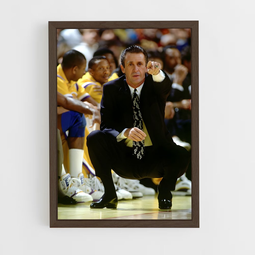 ap-pat riley-4 cadre Bois foncé