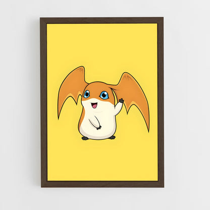 ap-patamon-1 cadre Bois foncé