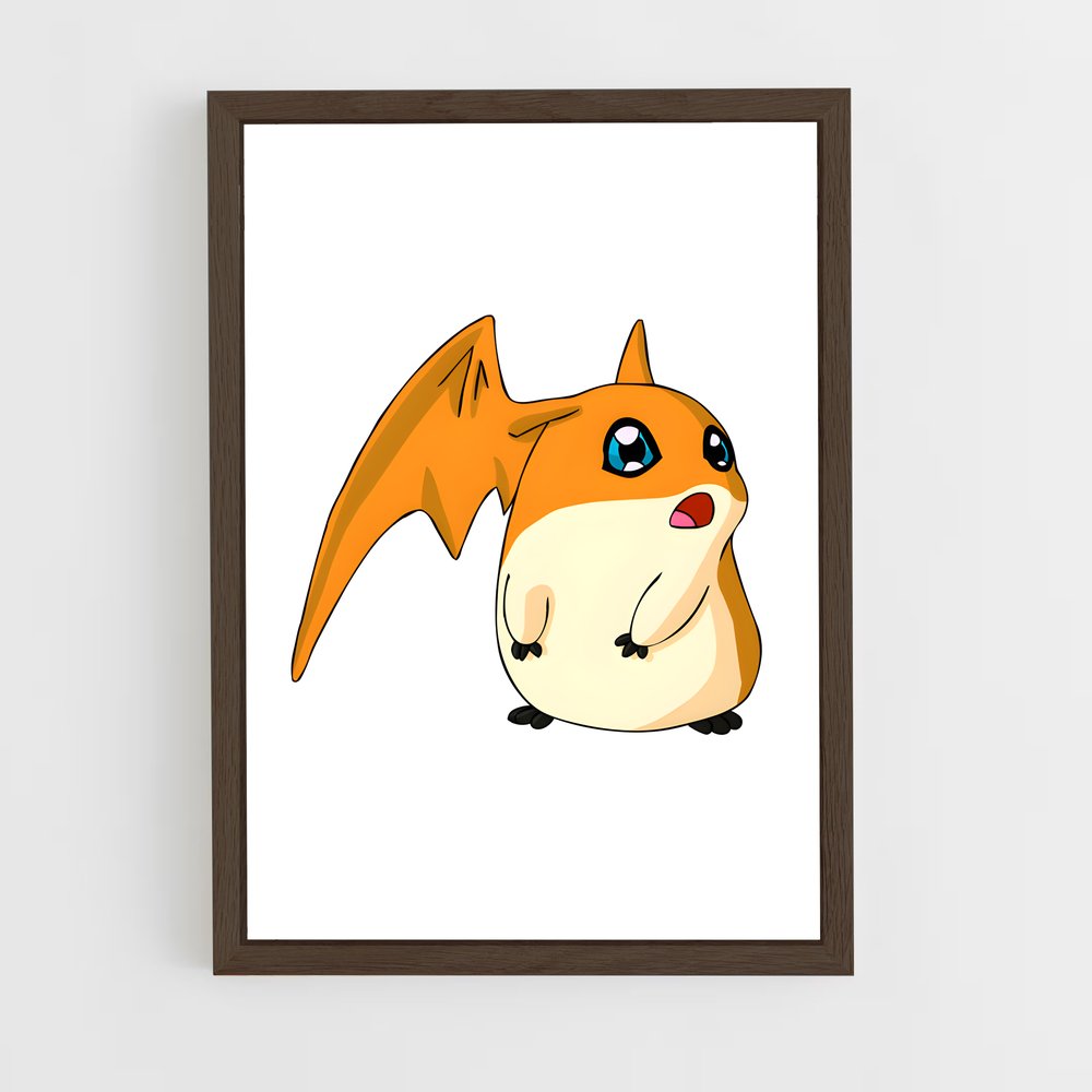 ap-patamon-2 cadre Bois foncé