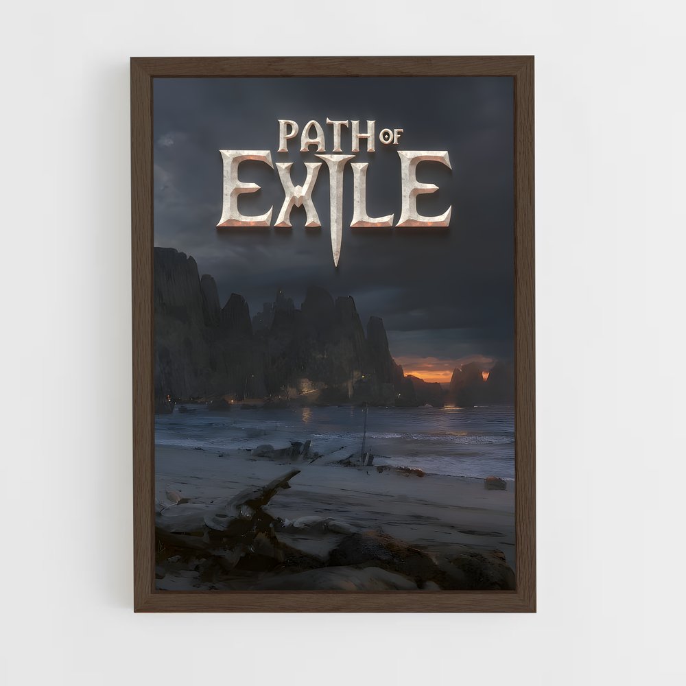 ap-path of exile-5 cadre Bois foncé