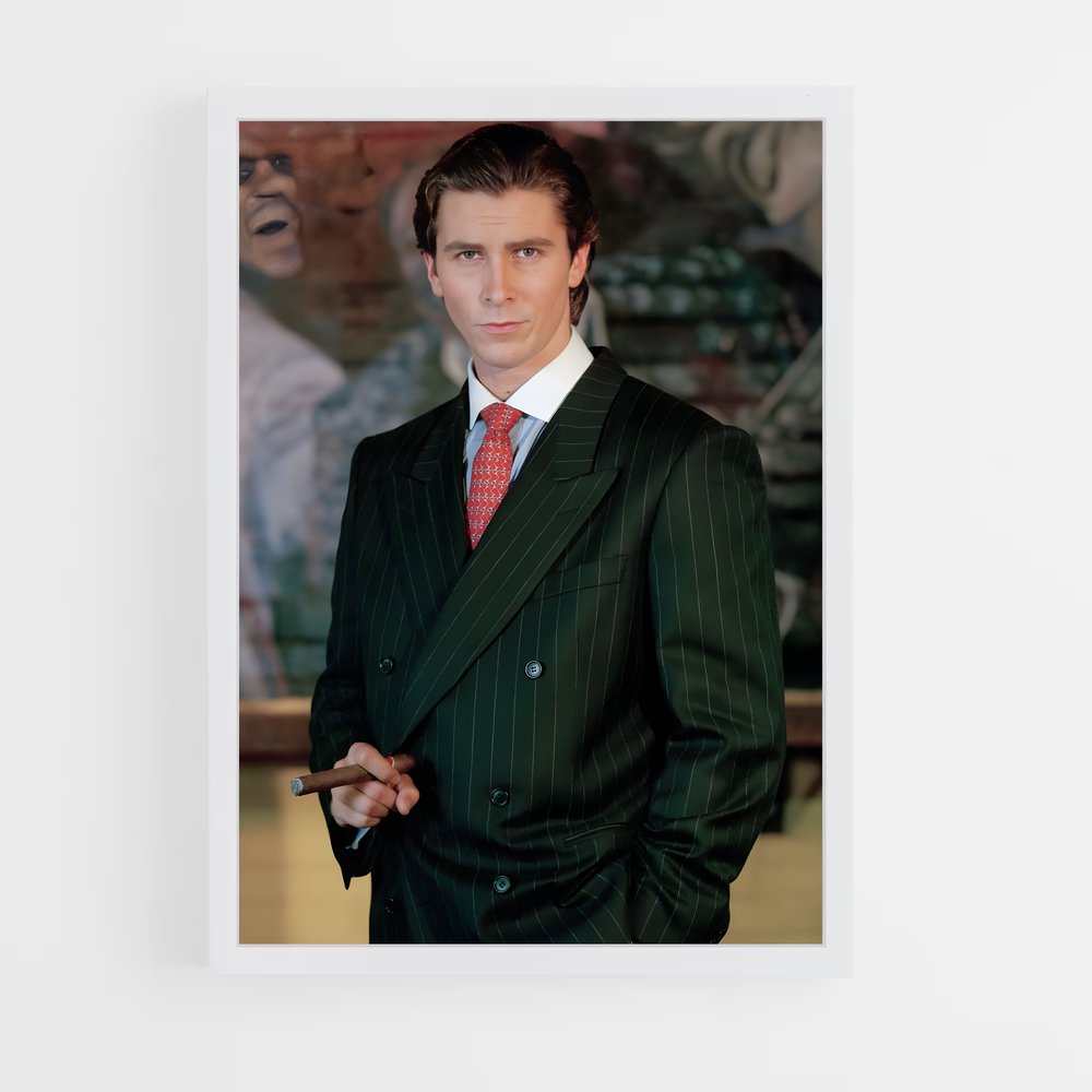 ap-patrick bateman-3 cadre Blanc