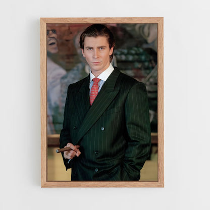 ap-patrick bateman-3 cadre Bois clair