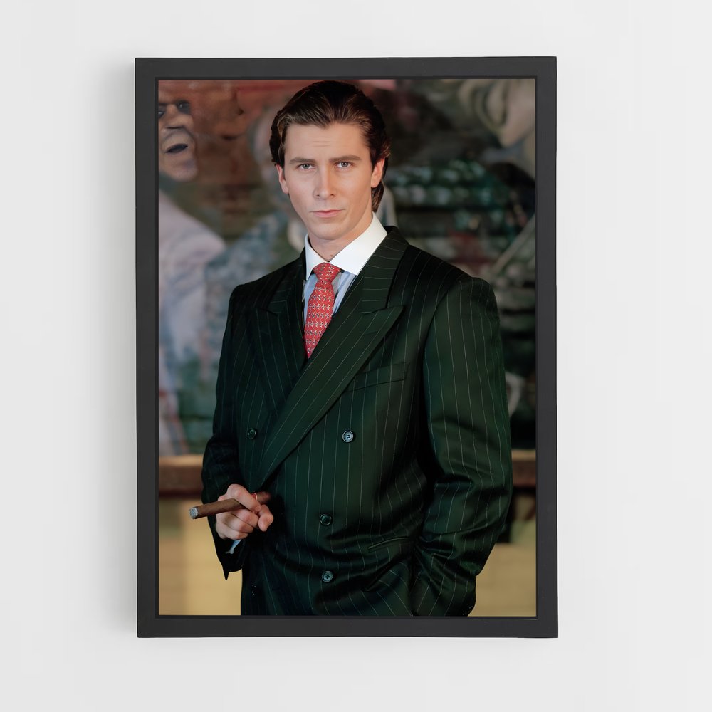 ap-patrick bateman-3 cadre Noir