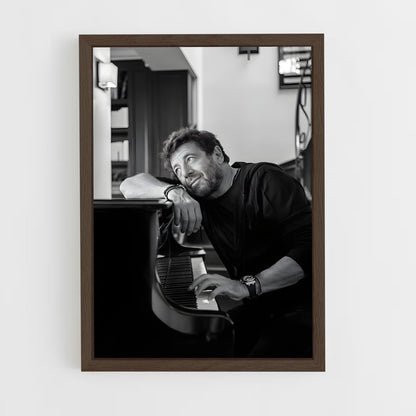 ap-patrick bruel-1 cadre Bois foncé