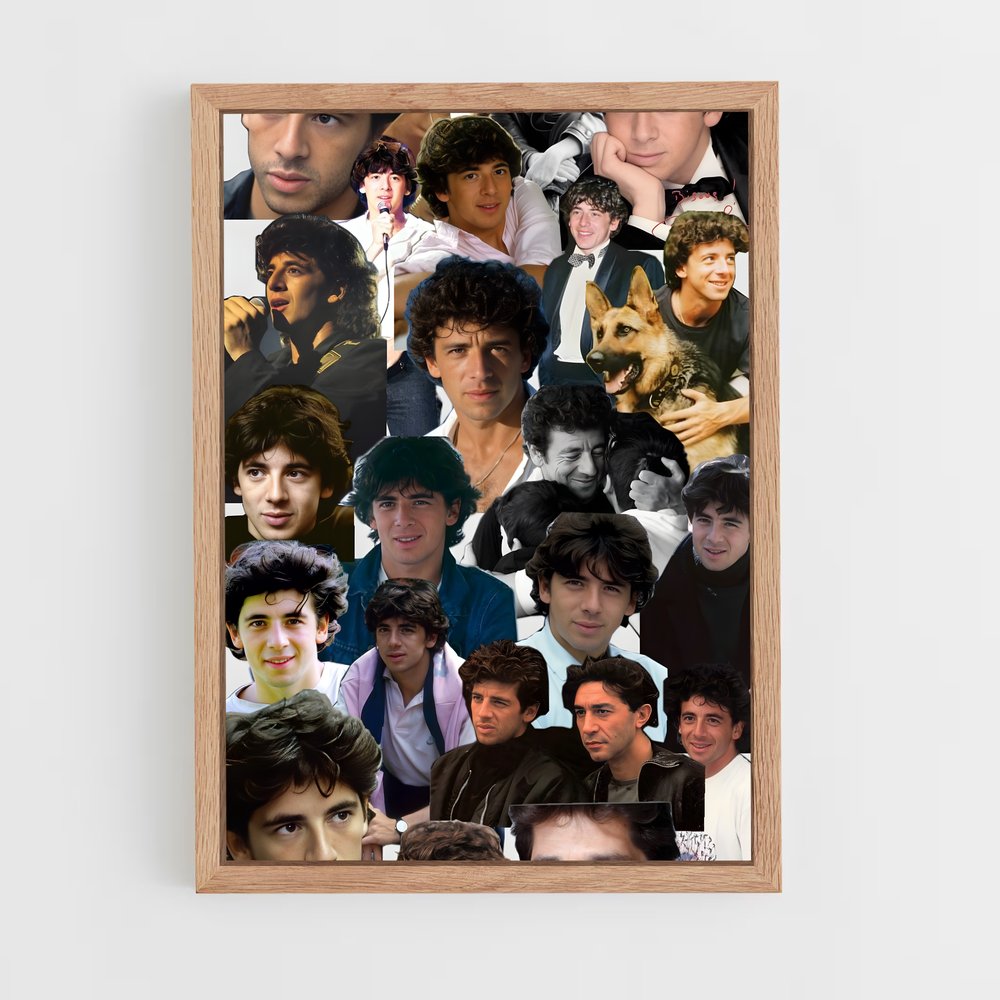 ap-patrick bruel-2 cadre Bois clair