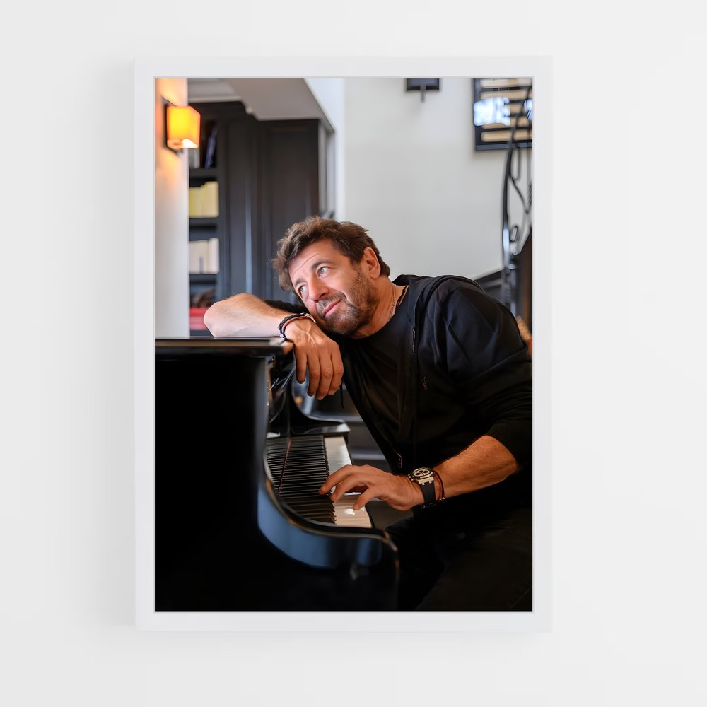 ap-patrick bruel-4 cadre Blanc