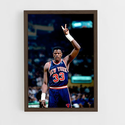 ap-patrick ewing-1 cadre Bois foncé