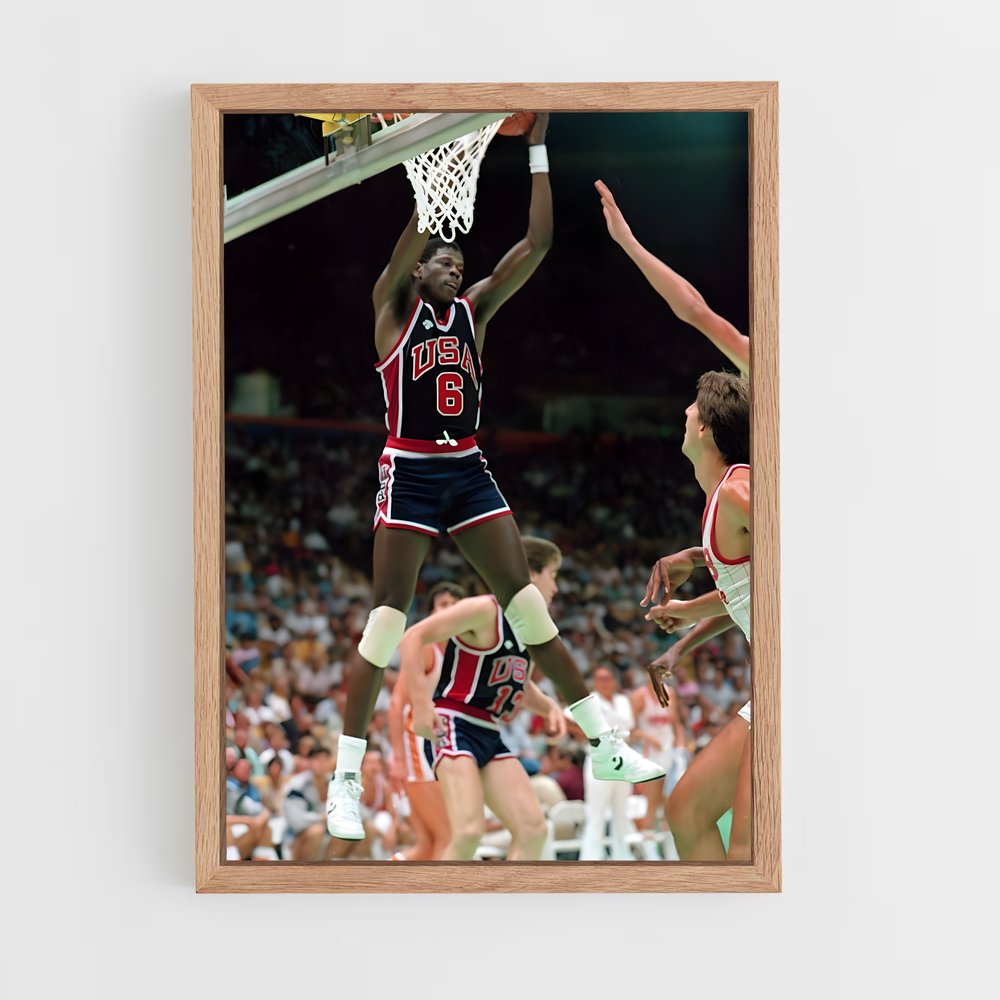 ap-patrick ewing-6 cadre Bois clair