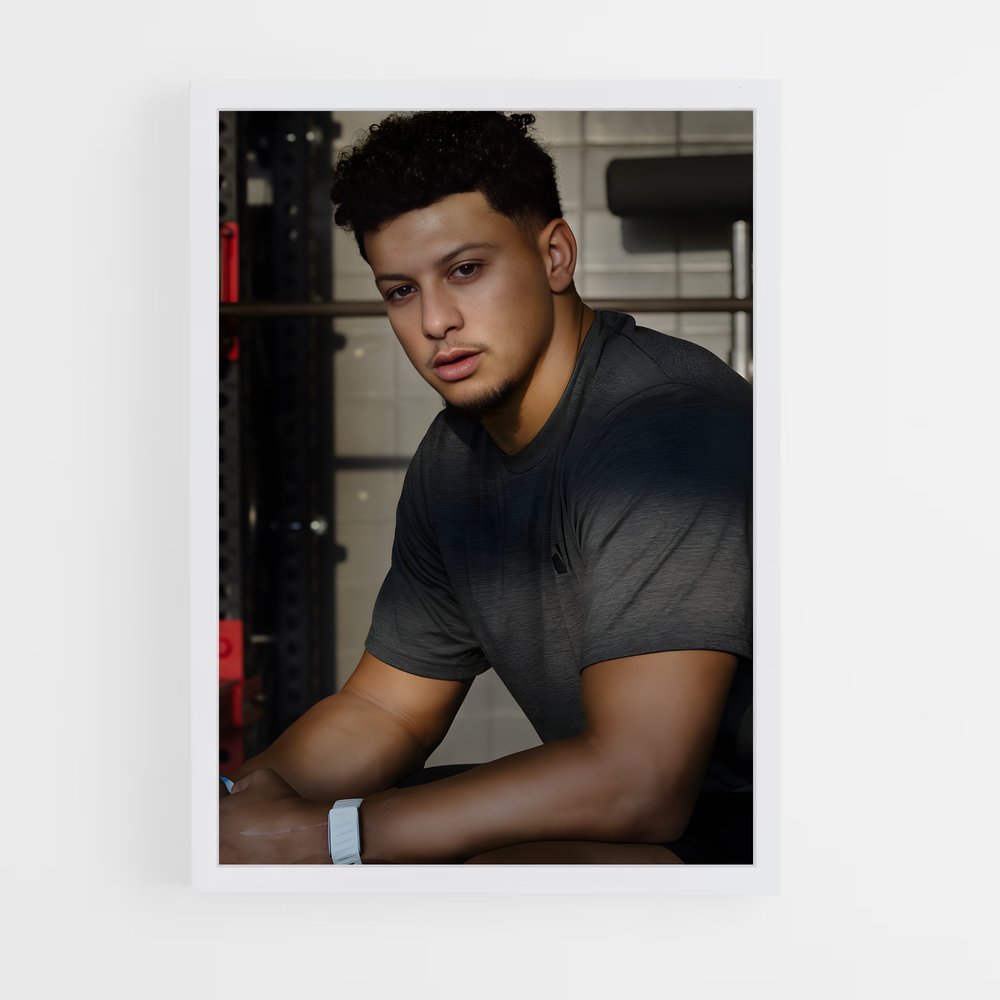 ap-patrick mahomes-1 cadre Blanc