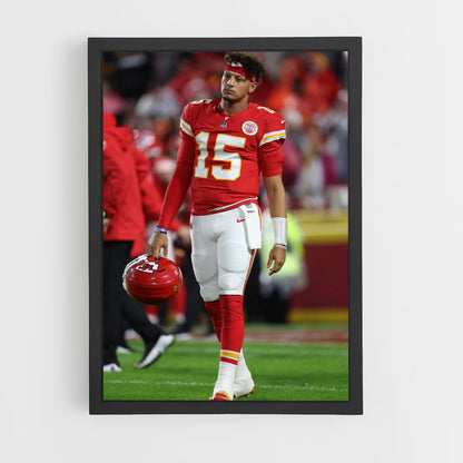 ap-patrick mahomes-3 cadre Noir