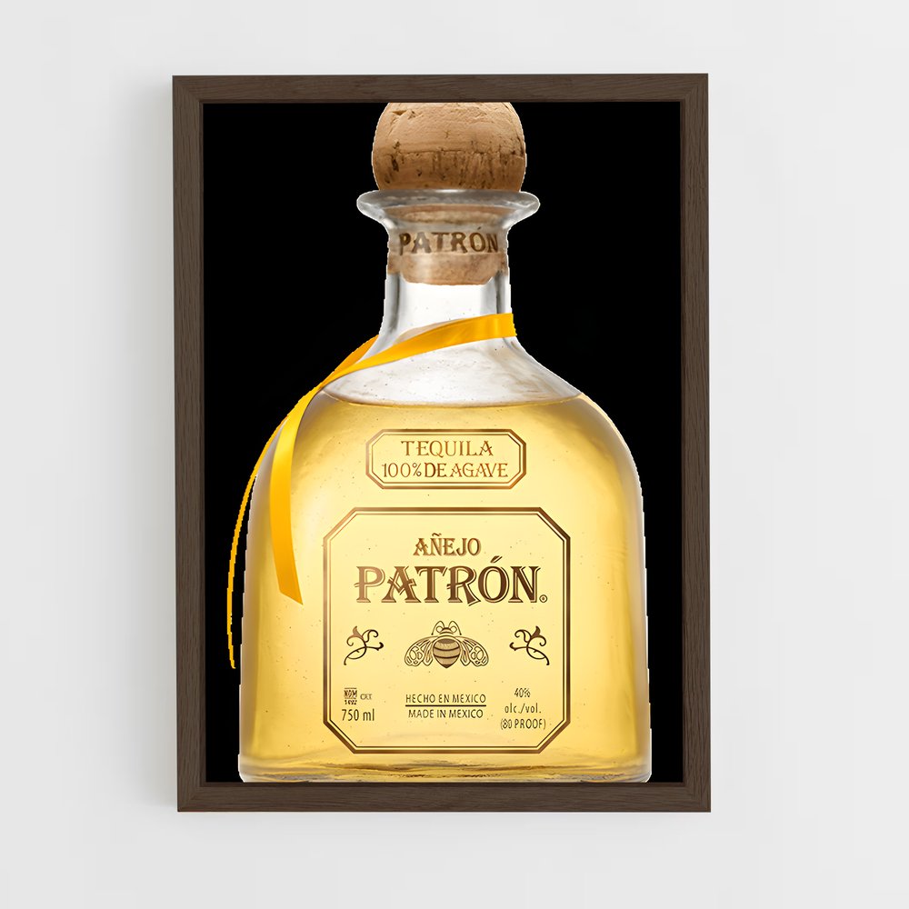 ap-patron-3 cadre Bois foncé