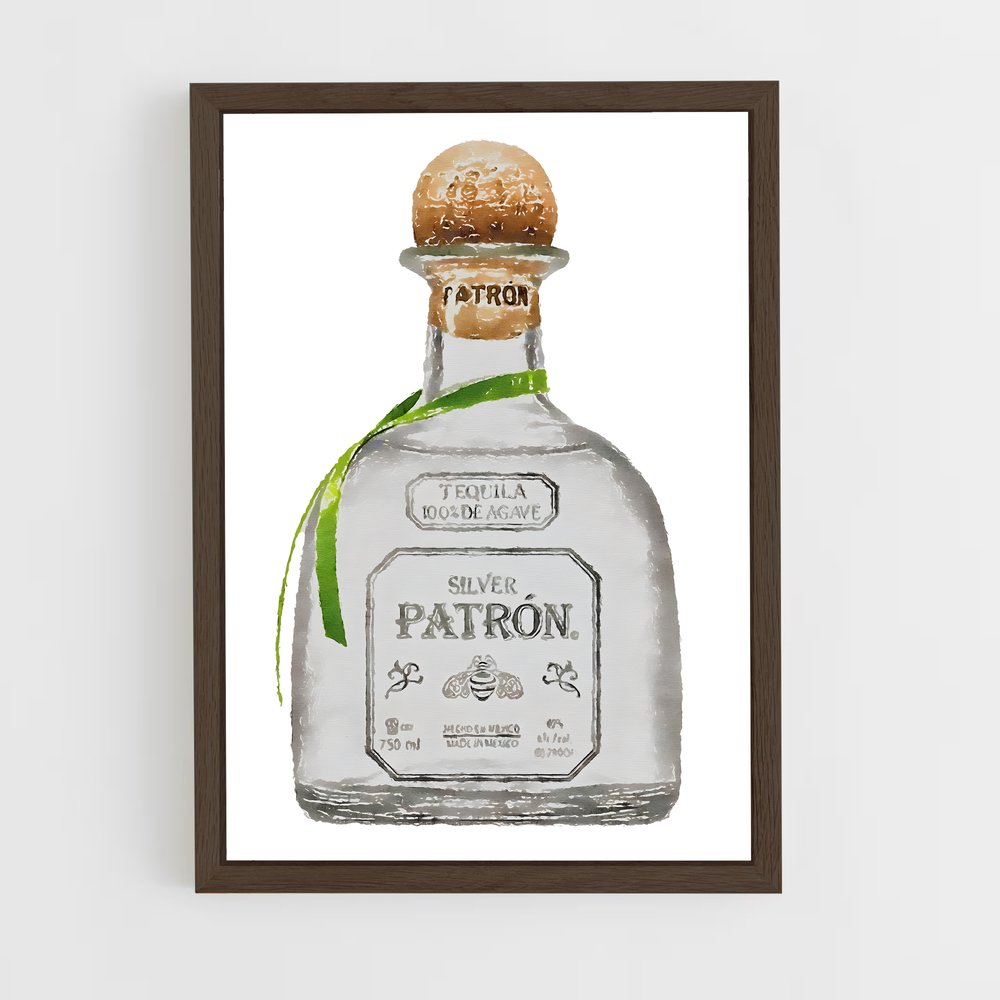 ap-patron-5 cadre Bois foncé