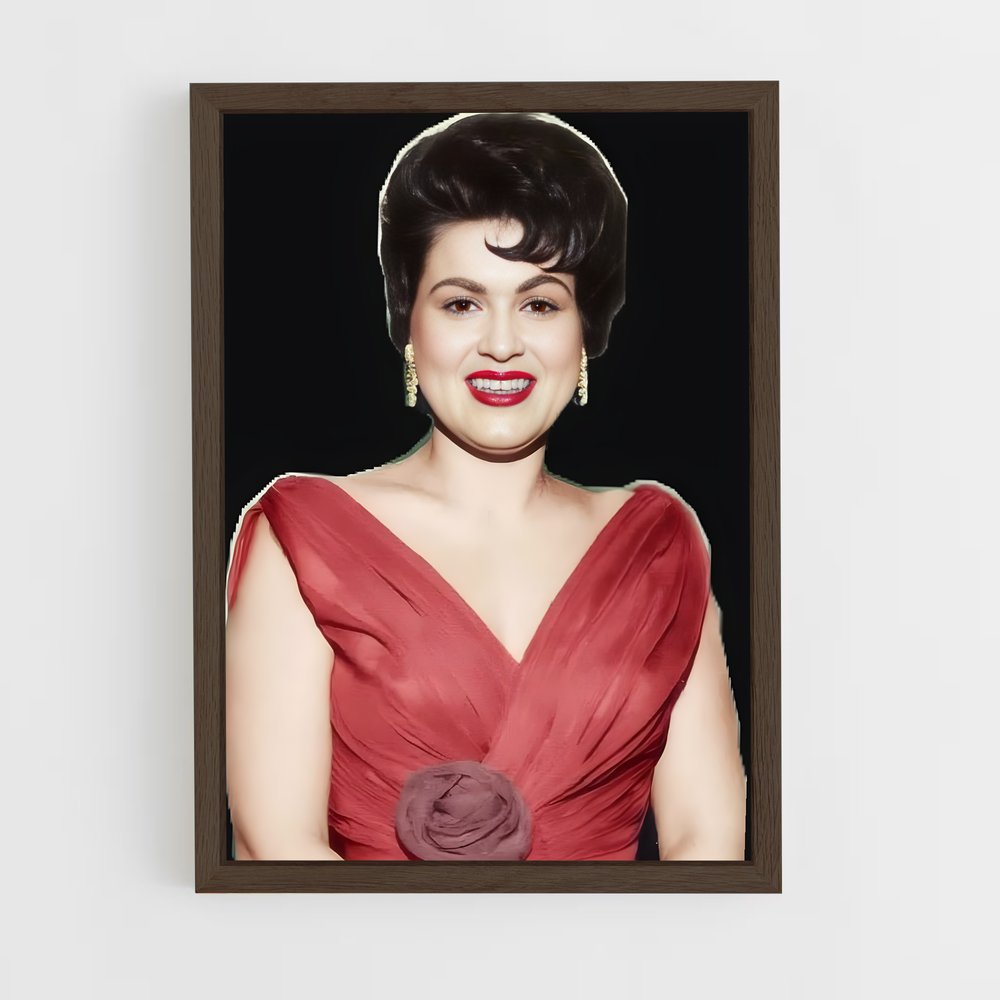 ap-patsy cline-5 cadre Bois foncé