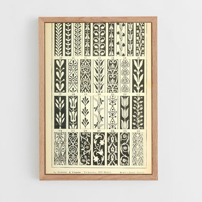ap-patterns-3 cadre Bois clair