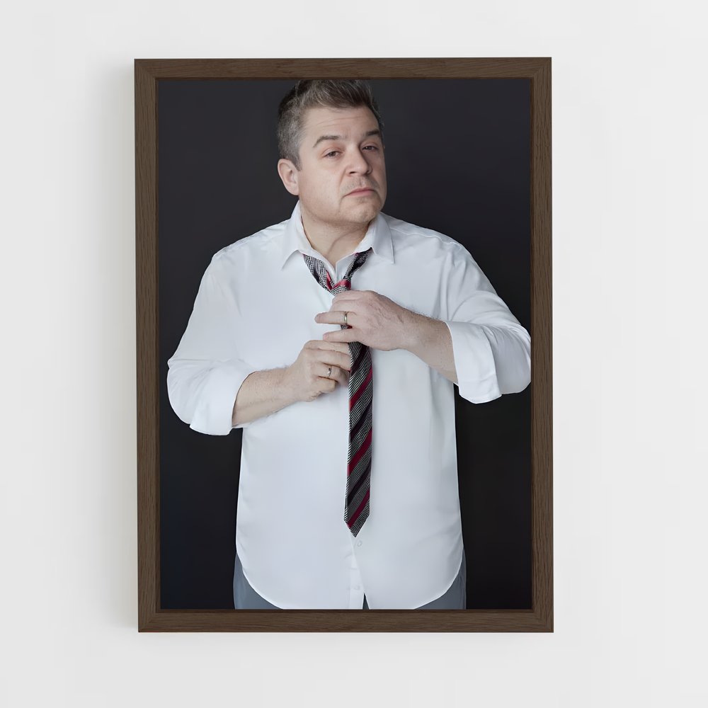 ap-patton oswalt-3 cadre Bois foncé