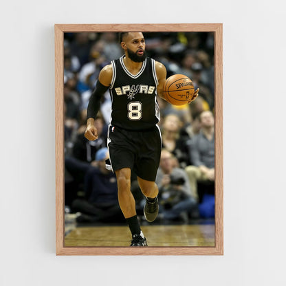 ap-patty mills-1 cadre Bois clair