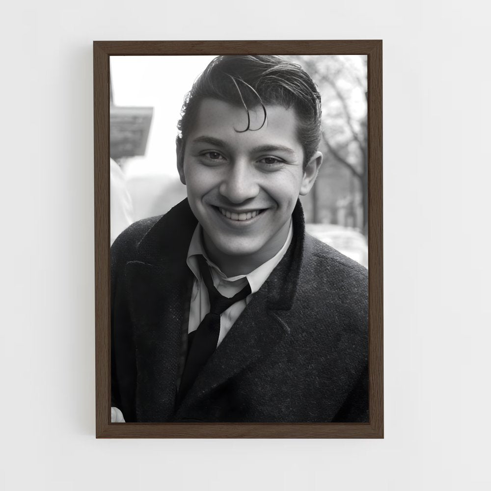 ap-paul anka-1 cadre Bois foncé