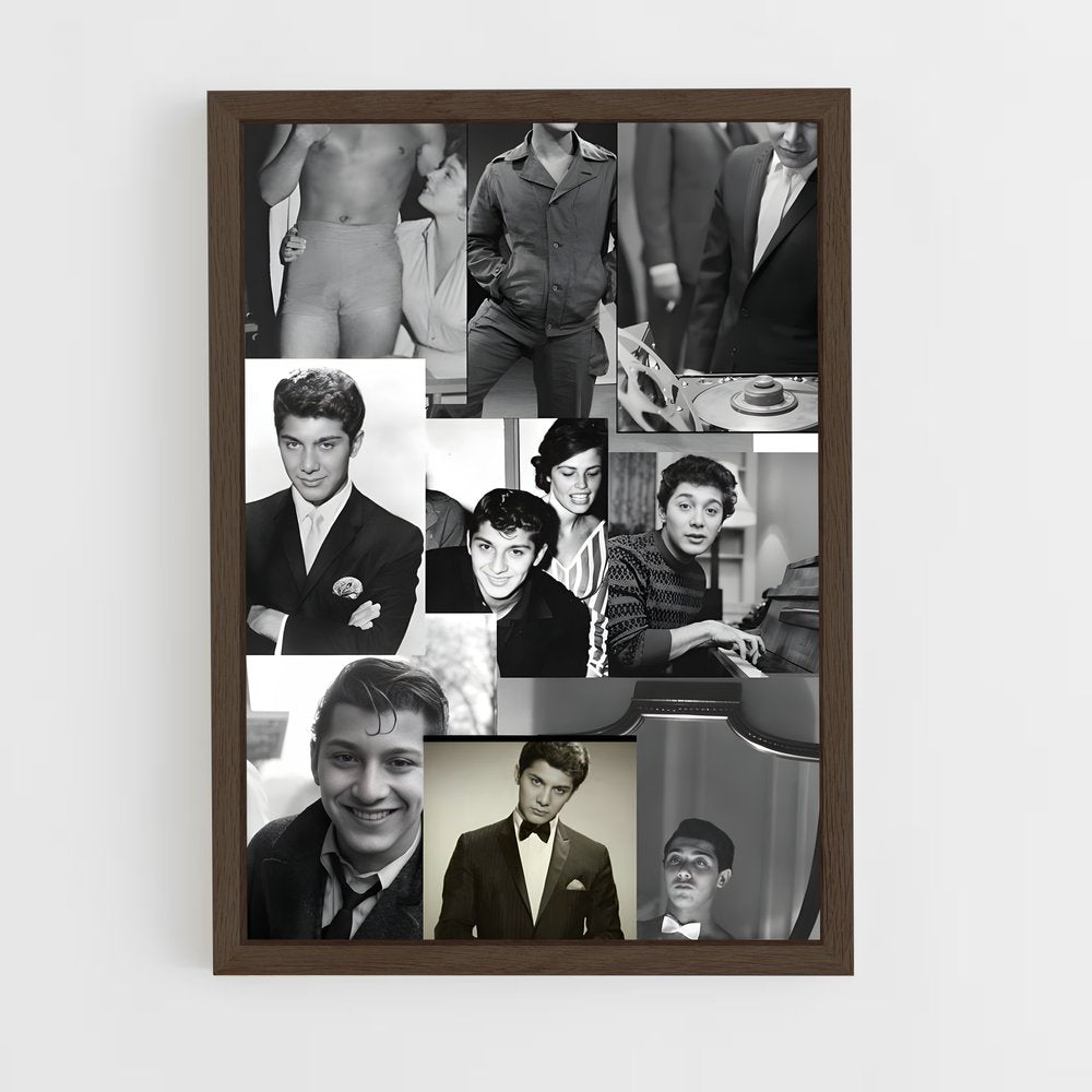 ap-paul anka-2 cadre Bois foncé