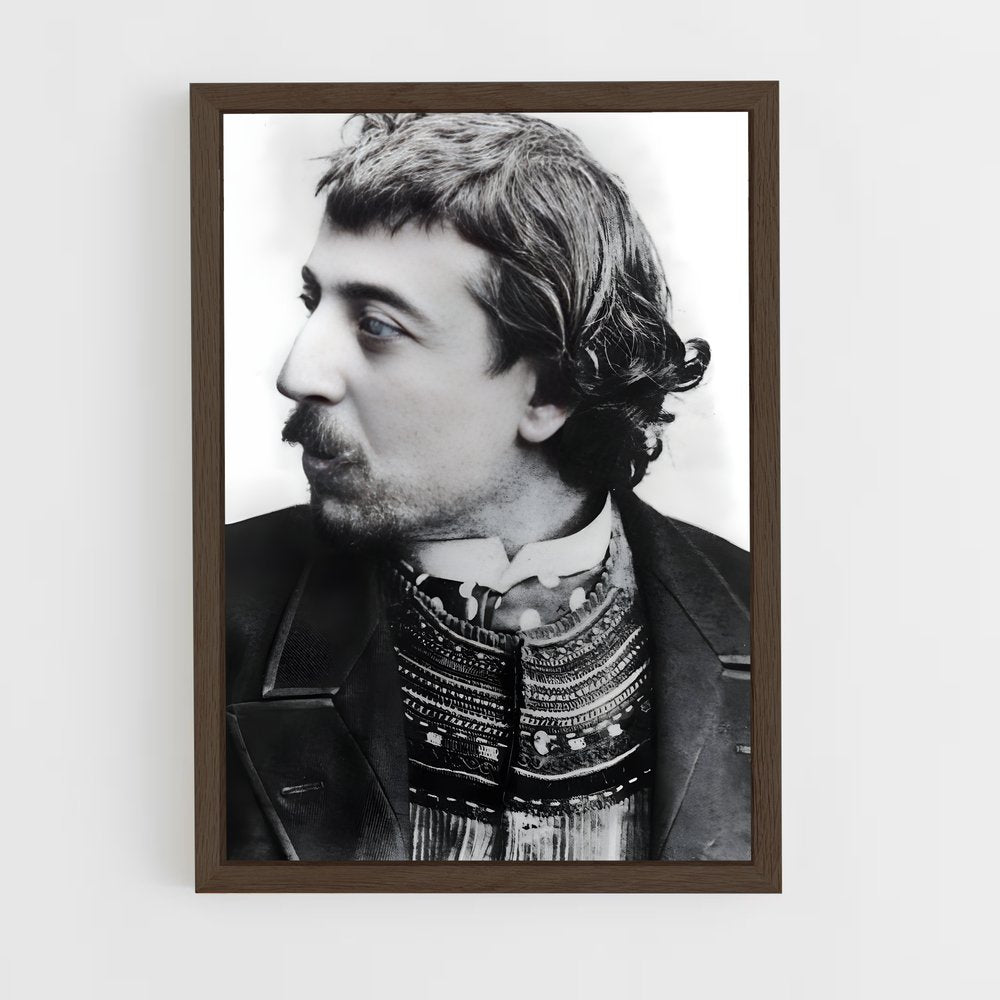 ap-paul gauguin-1 cadre Bois foncé