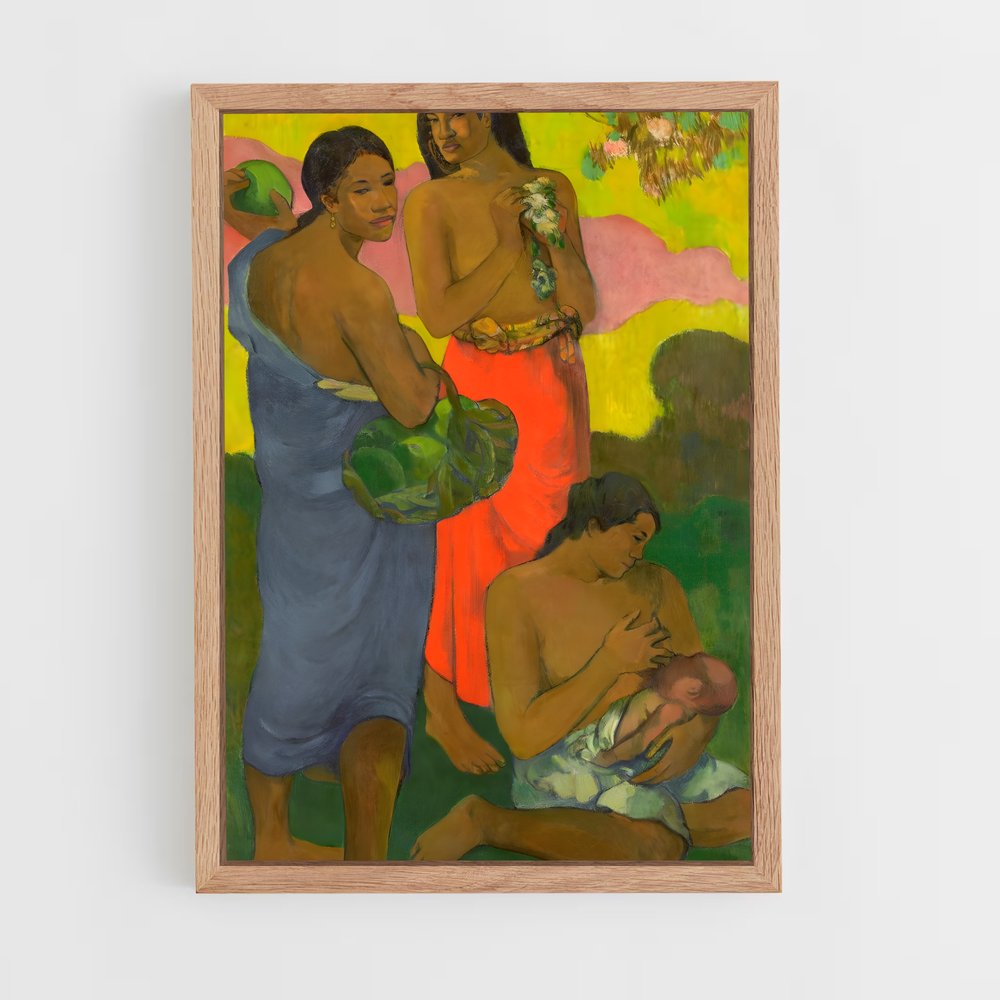 ap-paul gauguin-2 cadre Bois clair