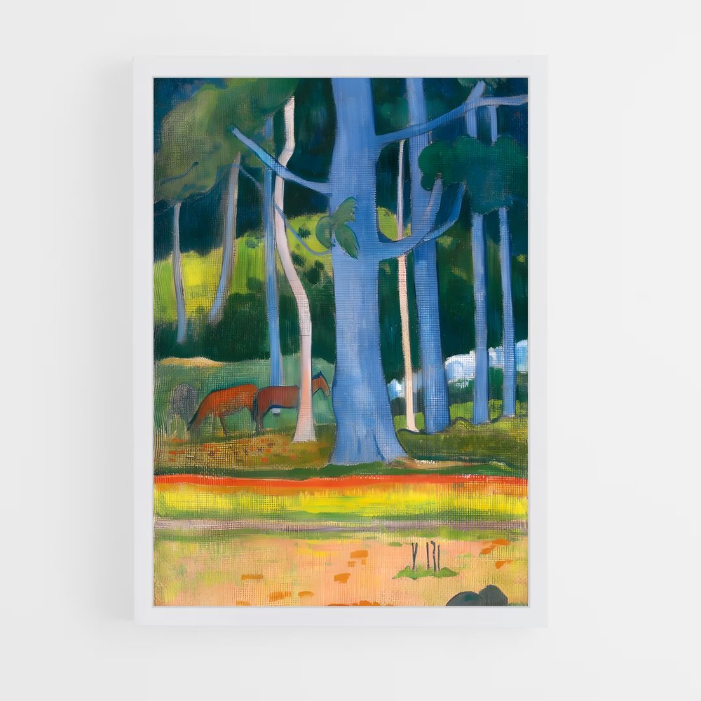 ap-paul gauguin-3 cadre Blanc