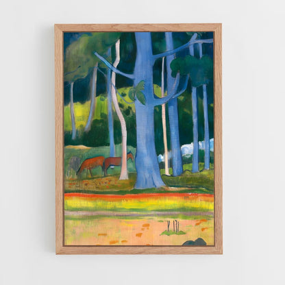 ap-paul gauguin-3 cadre Bois clair