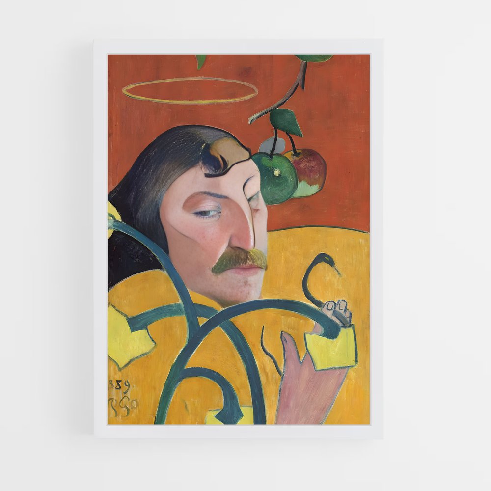 ap-paul gauguin-4 cadre Blanc