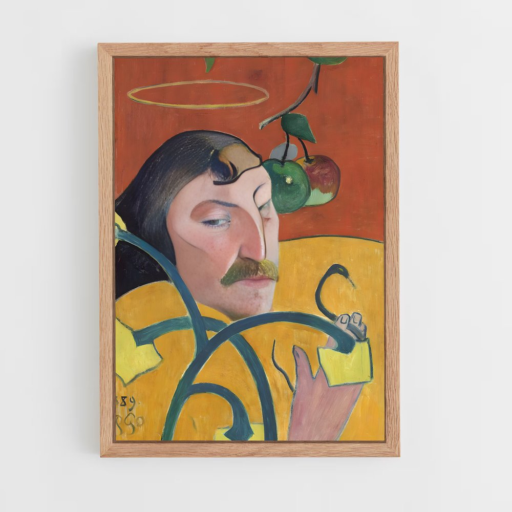 ap-paul gauguin-4 cadre Bois clair