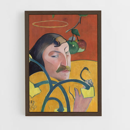 ap-paul gauguin-4 cadre Bois foncé