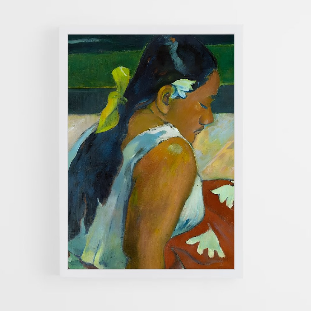 ap-paul gauguin-5 cadre Blanc
