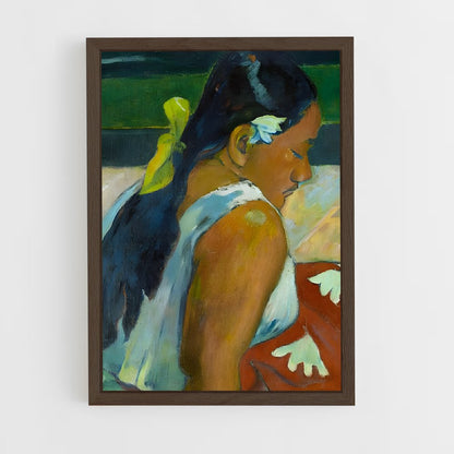 ap-paul gauguin-5 cadre Bois foncé