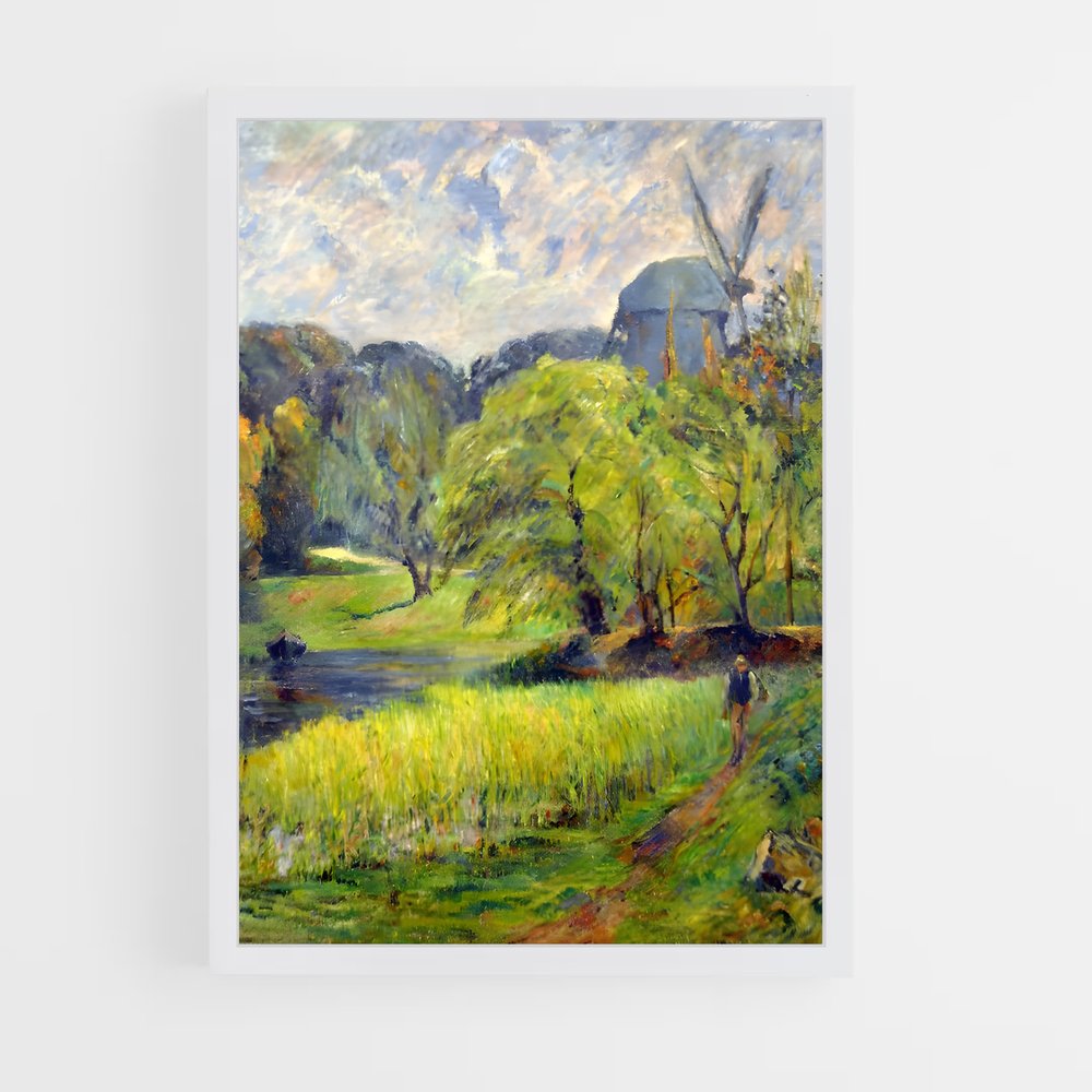 ap-paul gauguin-6 cadre Blanc