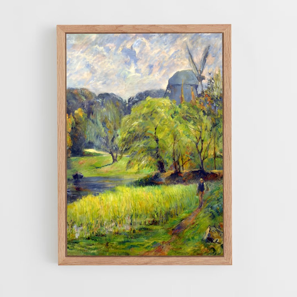 ap-paul gauguin-6 cadre Bois clair