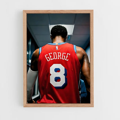 ap-paul george-2 cadre Bois clair