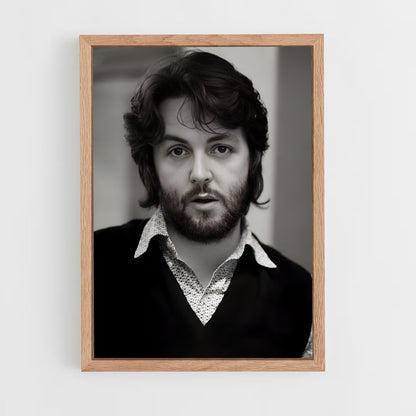 ap-paul mccartney-2 cadre Bois clair
