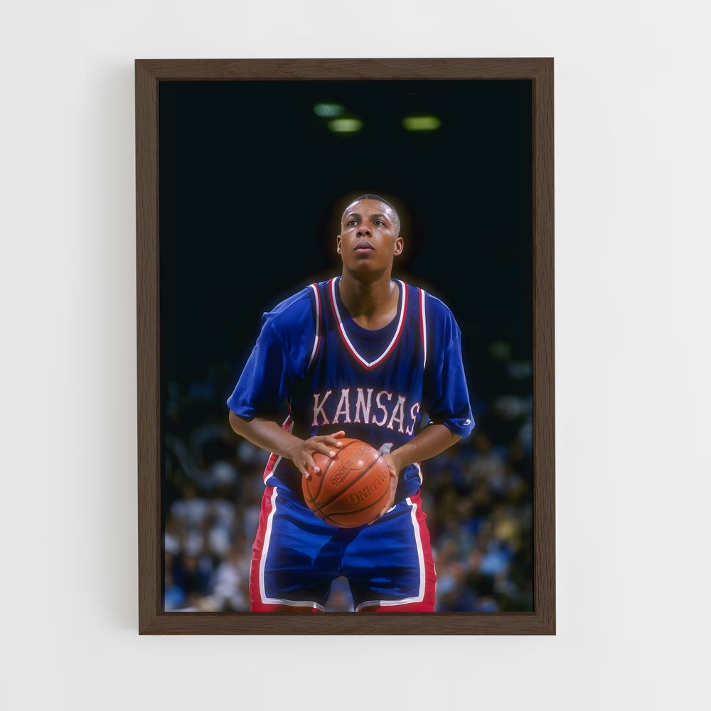 ap-paul pierce-10 cadre Bois foncé