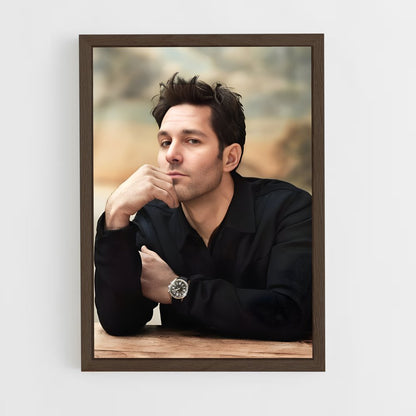 ap-paul rudd-2 cadre Bois foncé