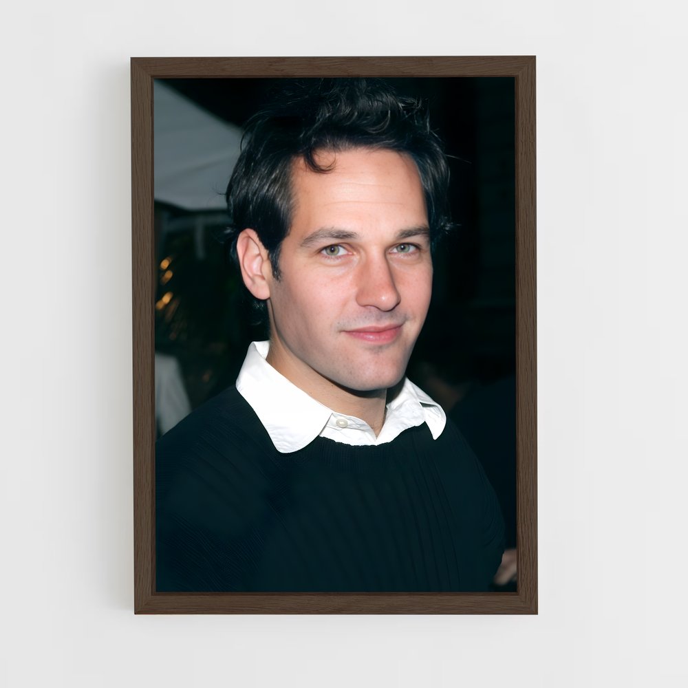ap-paul rudd-5 cadre Bois foncé