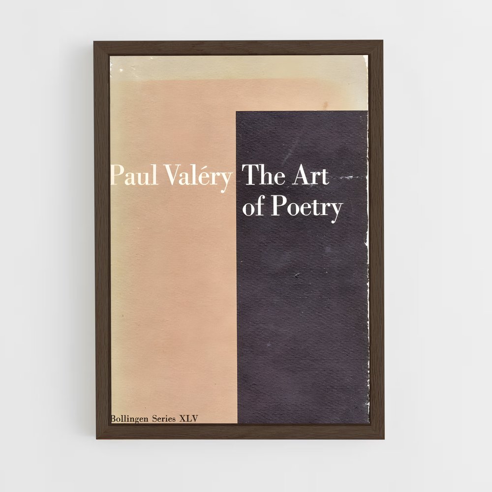 ap-paul valery-2 cadre Bois foncé