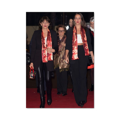 Poster Glamour sur le Tapis Rouge
