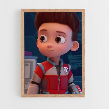 ap-paw patrol-5 cadre Bois clair