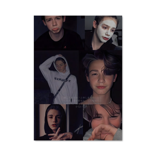 Poster Portraits Unis