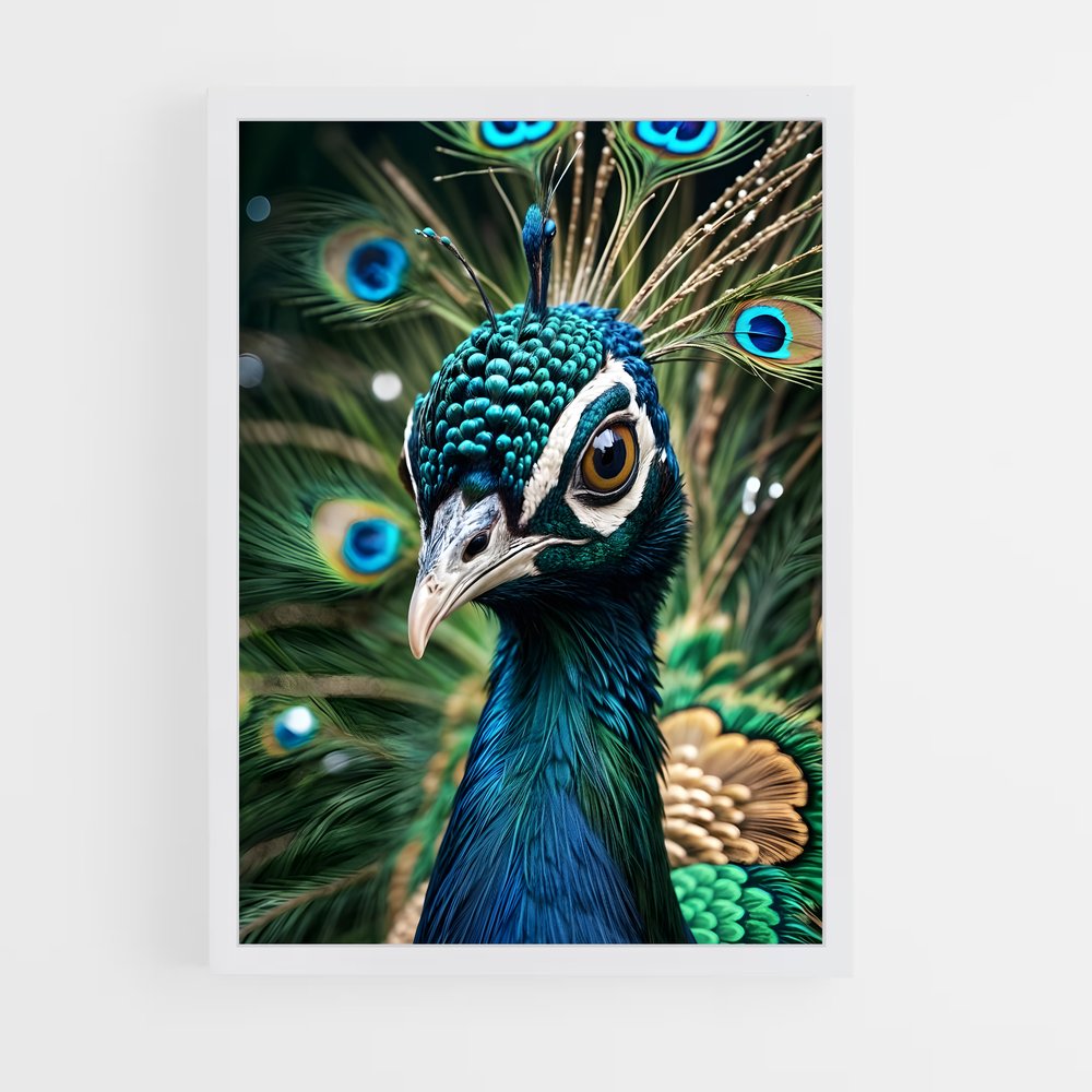 ap-peacock-10 cadre Blanc
