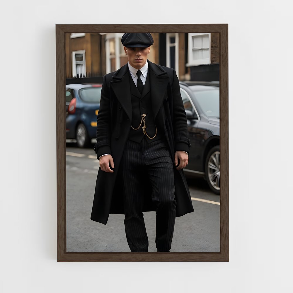 ap-peaky blinders-4 cadre Bois foncé