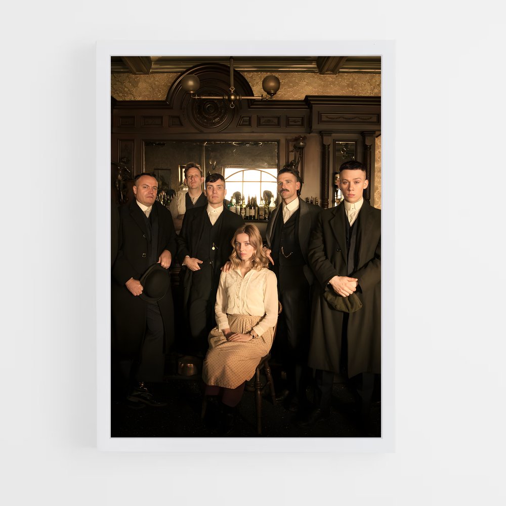 ap-peaky blinders-9 cadre Blanc