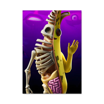 Poster Peely le Squelette Banana
