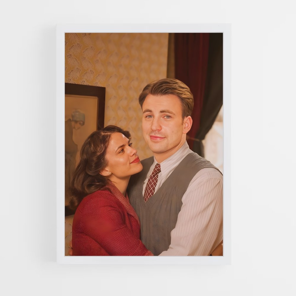 ap-peggy carter-4 cadre Blanc