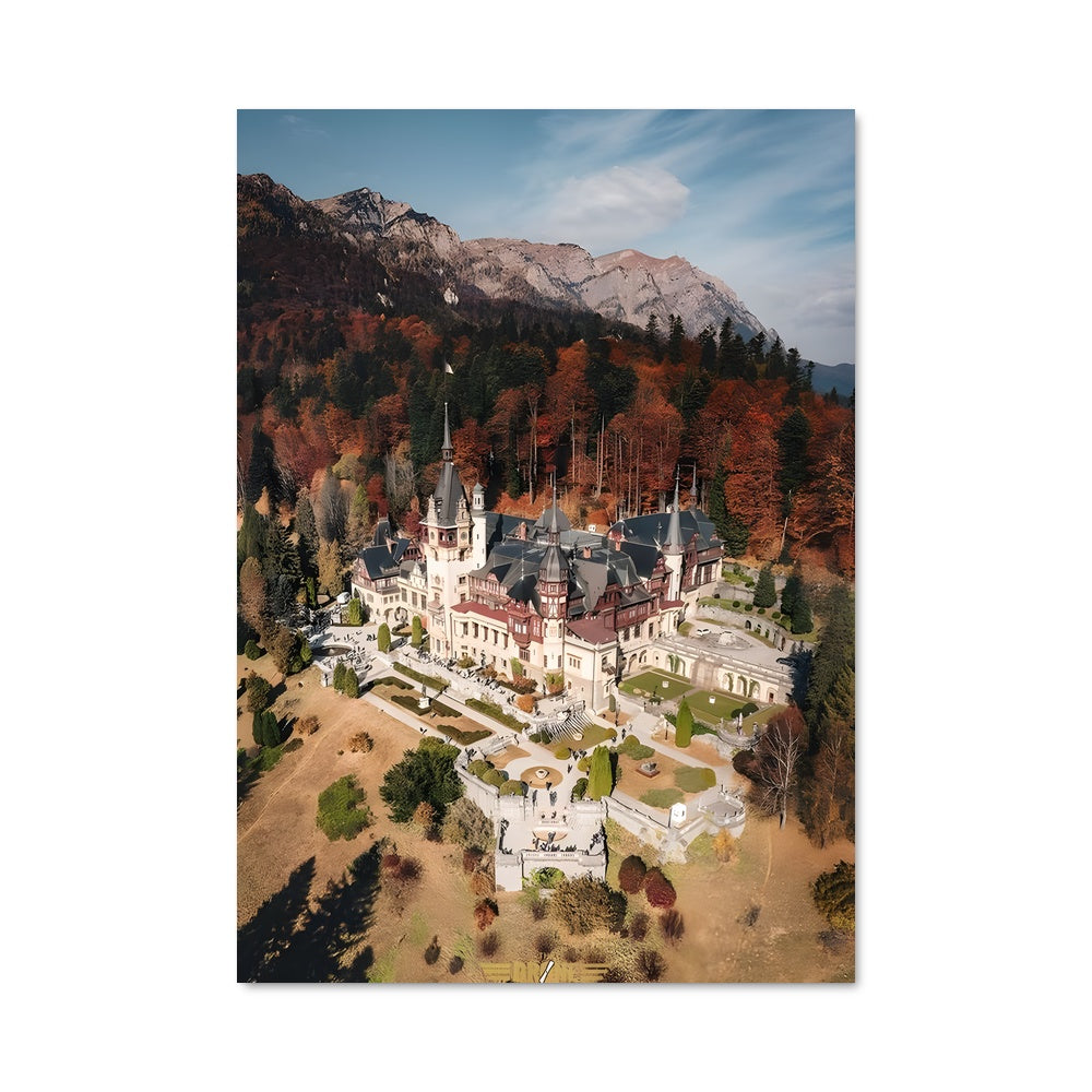 Poster Château dans les Nuages