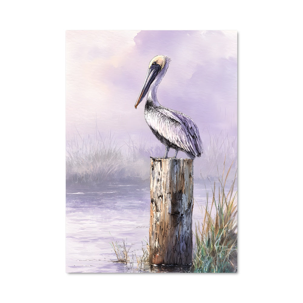 Poster Le Pélican Rêveur