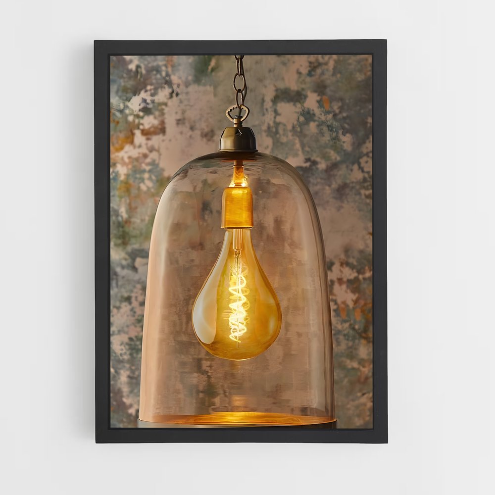 ap-pendant light-5 cadre Noir